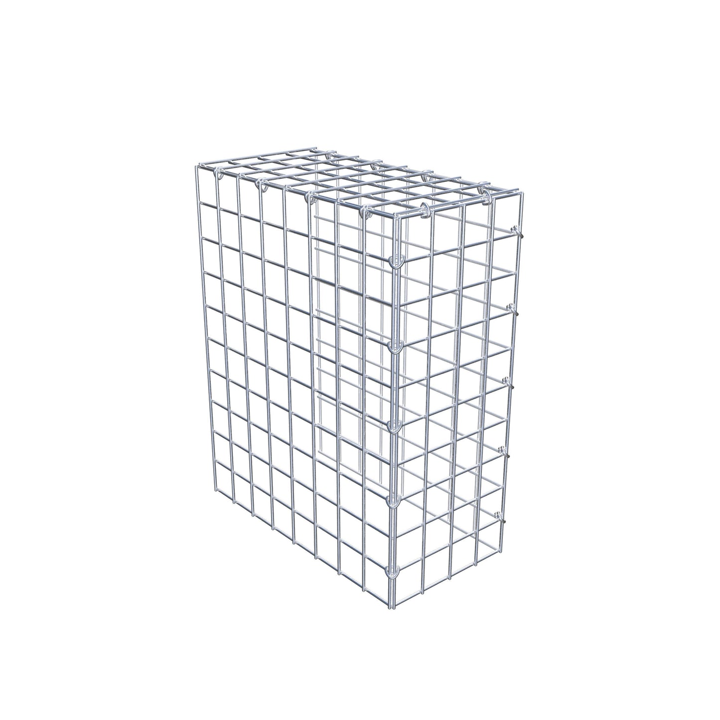 Fourche rapportée type 4 50 cm x 40 cm x 20 cm (L x H x P), mailles 5 cm x 5 cm, anneau C