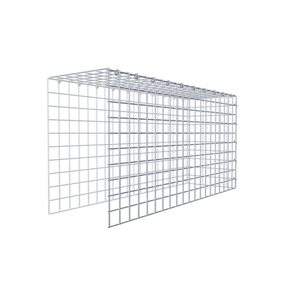 Fourche rapportée type 4 100 cm x 50 cm x 30 cm (L x H x P), mailles 5 cm x 5 cm, anneau C