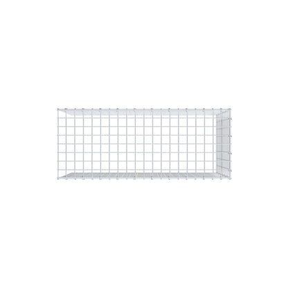 Mounted gabion type 4 100 cm x 60 cm x 40 cm (L x H x D), mesh size 5 cm x 5 cm, C-ring