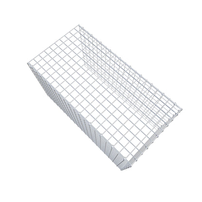 Monteret gabion type 4 100 cm x 60 cm x 50 cm (L x H x D), maskestørrelse 5 cm x 5 cm, C-ring