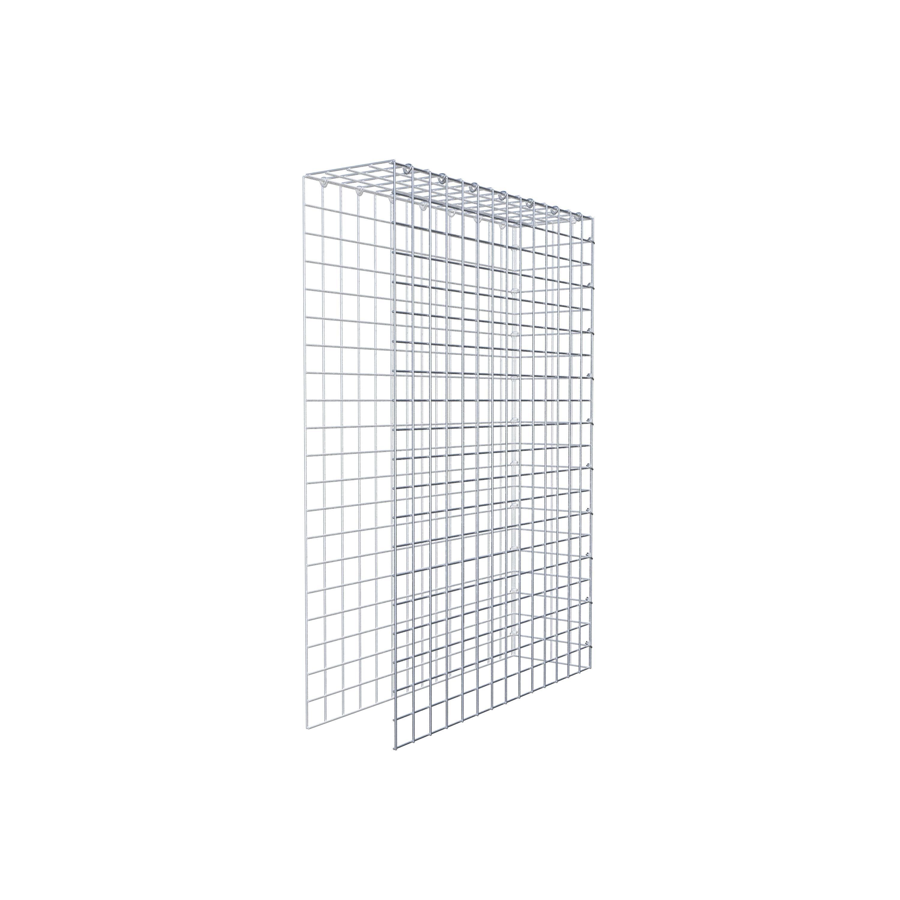 Pile aggiuntivo tipo 4 100 cm x 70 cm x 20 cm (L x H x P), maglia 5 cm x 5 cm, anello a C