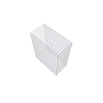 Gabbione aggiuntivo tipo 4 100 cm x 80 cm x 40 cm (L x H x P), maglia 5 cm x 5 cm, anello a C