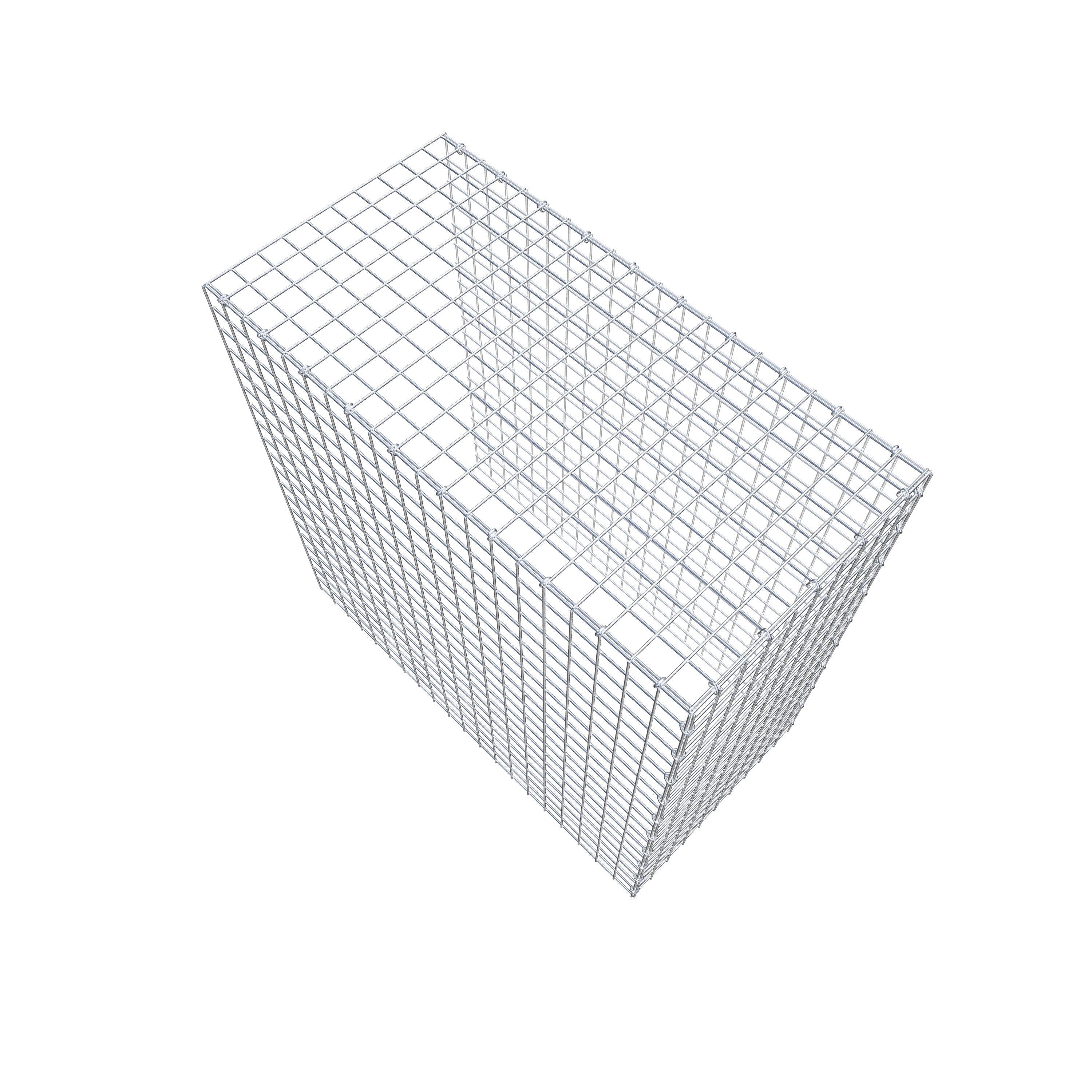 Fourche rapportée type 4 100 cm x 100 cm x 50 cm (L x H x P), mailles 5 cm x 5 cm, anneau C