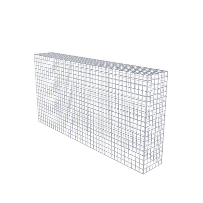 Mounted gabion type 4 200 cm x 100 cm x 30 cm (L x H x D), mesh size 5 cm x 5 cm, C-ring