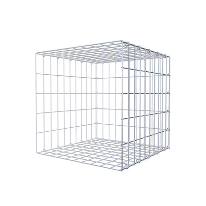 Anbaugabione Typ 2 50 cm x 50 cm x 50 cm, Maschenweite 5 cm x 10 cm, C-Ring