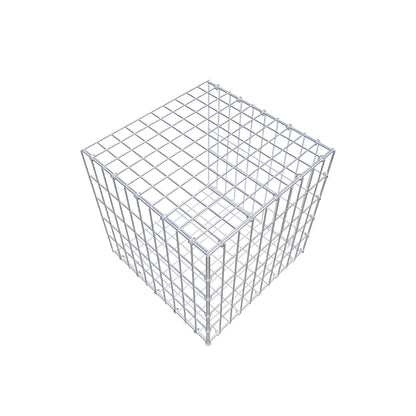 Anbaugabione Typ 2 50 cm x 50 cm x 50 cm, Maschenweite 5 cm x 10 cm, C-Ring