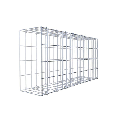 Fourche rapportée type 2 80 cm x 40 cm x 20 cm, mailles 5 cm x 10 cm, anneau en C