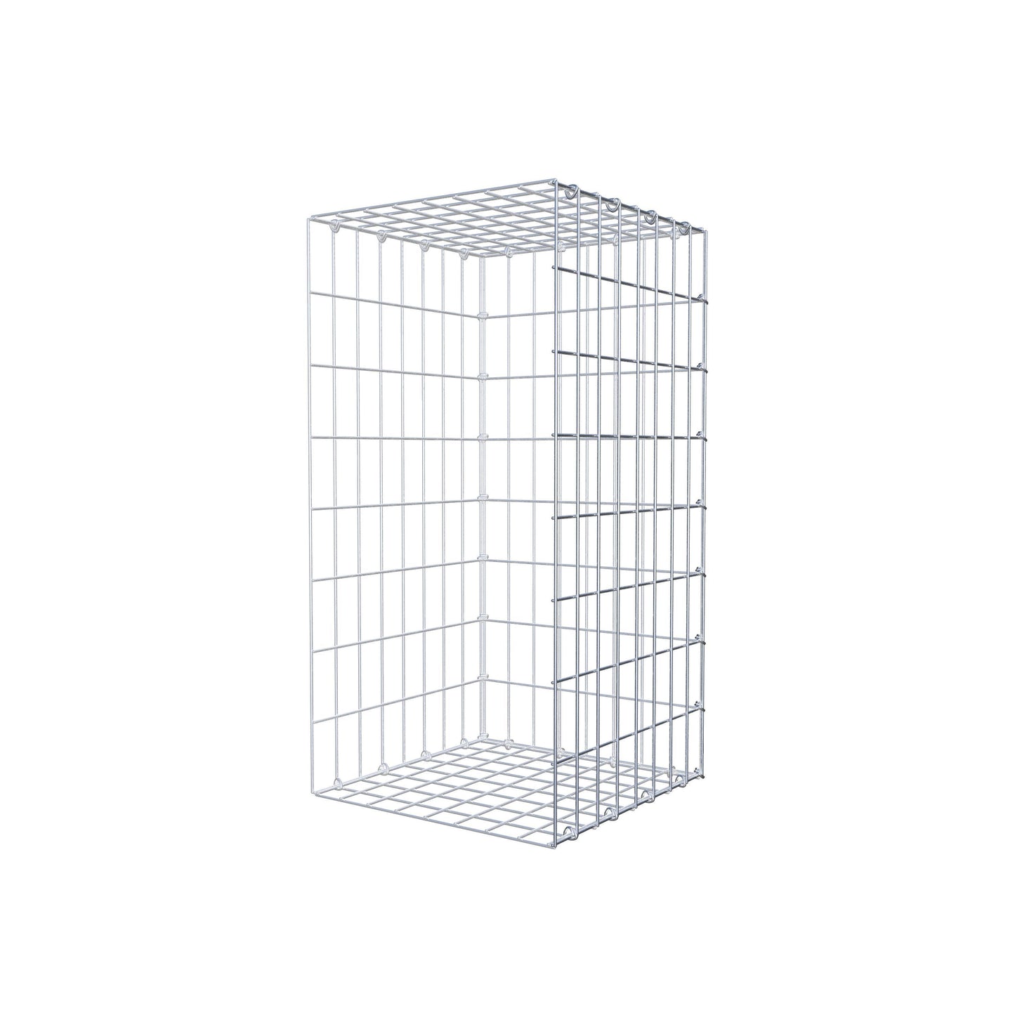 Pila adicional tipo 2 80 cm x 40 cm x 40 cm, malla 5 cm x 10 cm, anillo en C