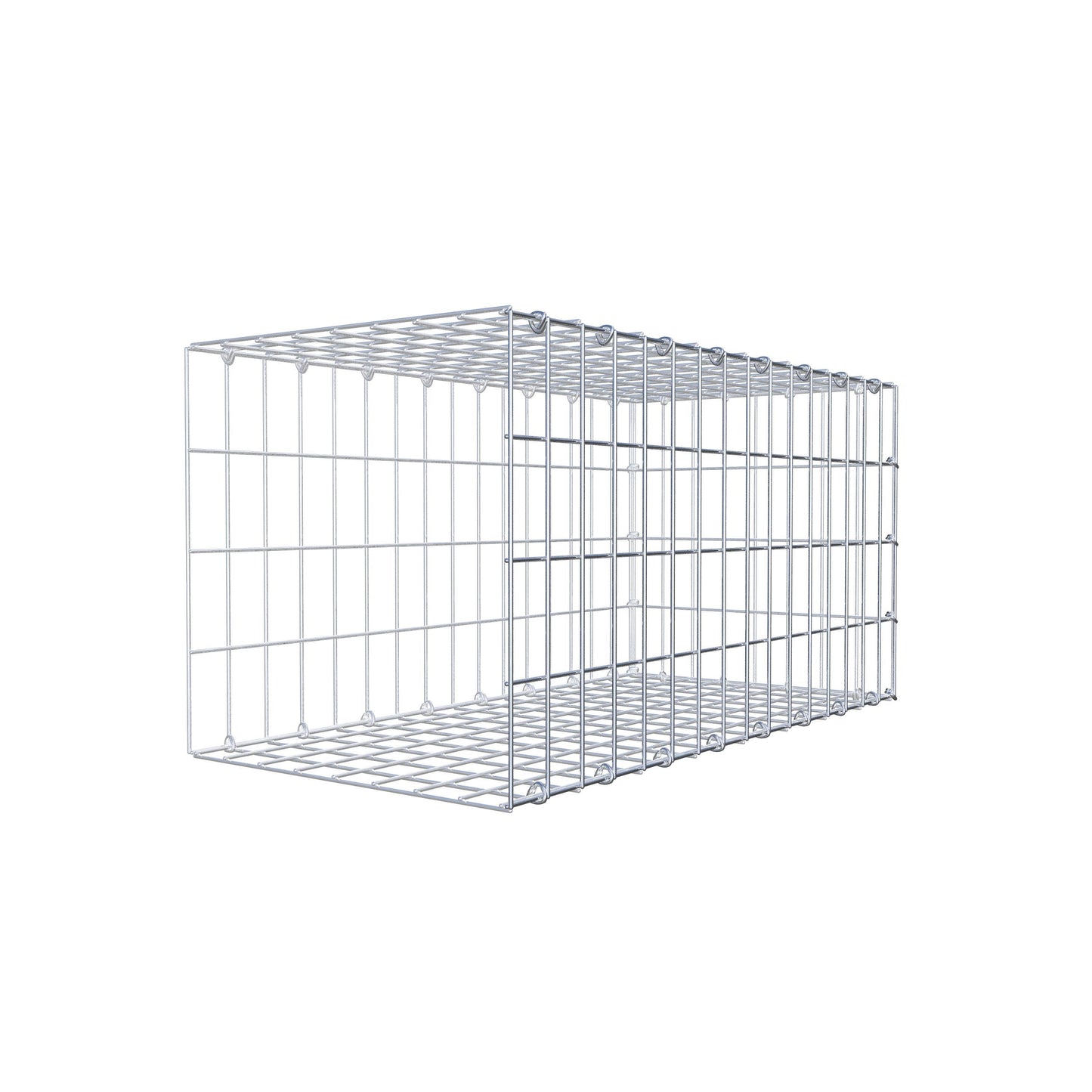 Pila adicional tipo 2 80 cm x 40 cm x 40 cm, malla 5 cm x 10 cm, anillo en C