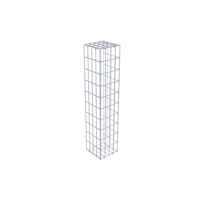 Extra gabion typ 2 100 cm x 20 cm x 20 cm, maskstorlek 5 cm x 10 cm, C-ring