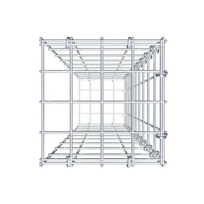 Extra gabion typ 2 100 cm x 20 cm x 20 cm, maskstorlek 5 cm x 10 cm, C-ring