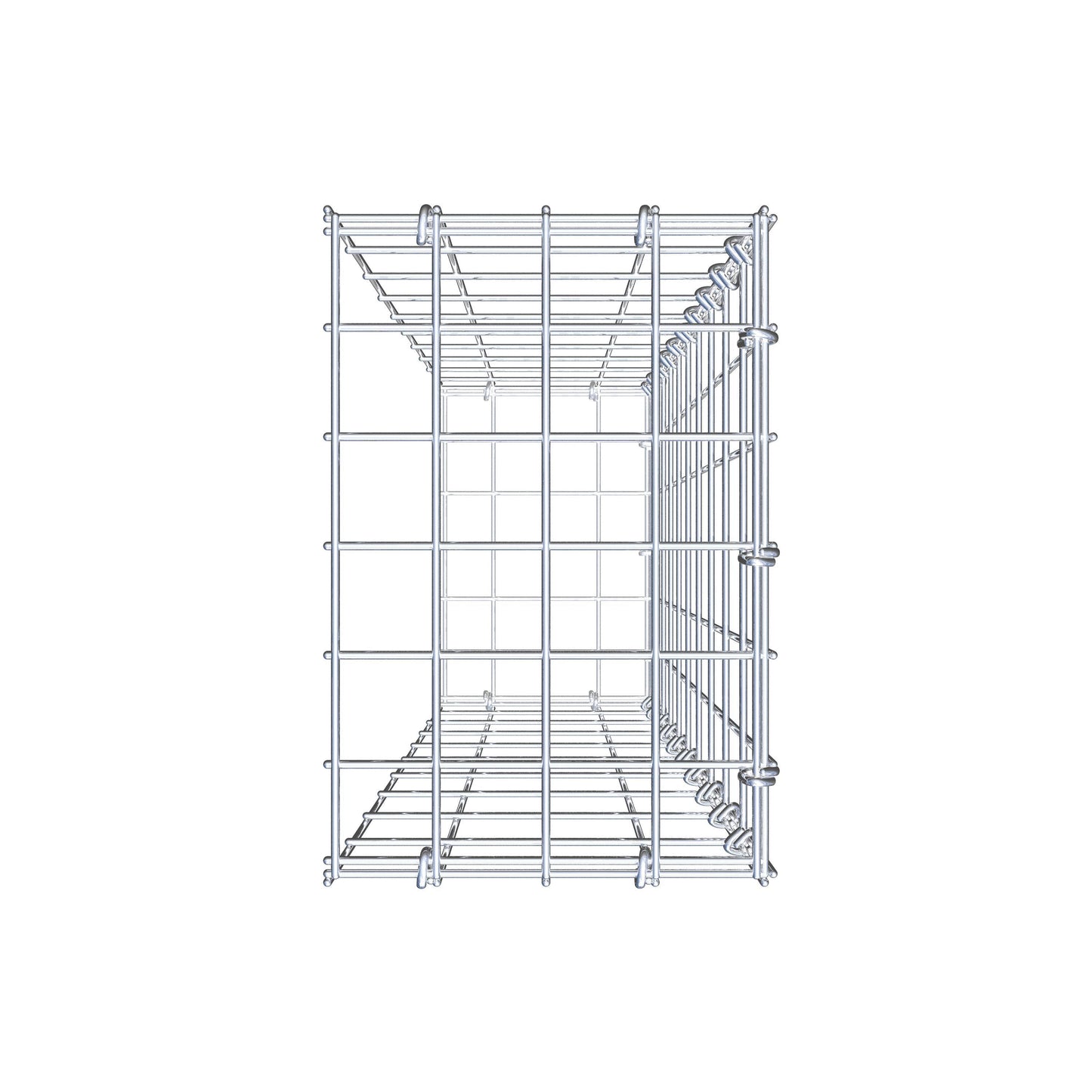 Tilläggspåle typ 2 100 cm x 20 cm x 30 cm, maskstorlek 5 cm x 10 cm, C-ring