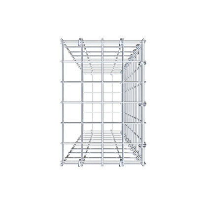 Tilläggspåle typ 2 100 cm x 20 cm x 30 cm, maskstorlek 5 cm x 10 cm, C-ring