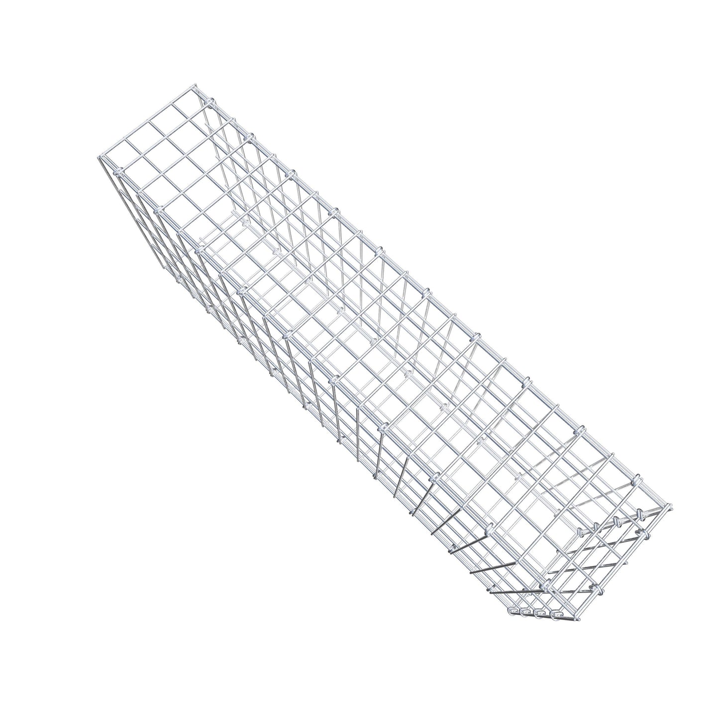 Fourche rapportée type 2 100 cm x 40 cm x 20 cm, mailles 5 cm x 10 cm, anneau en C