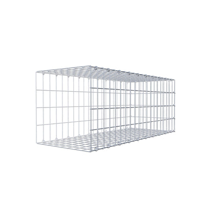 Mounted gabion type 2 100 cm x 40 cm x 40 cm, mesh size 5 cm x 10 cm, C-ring