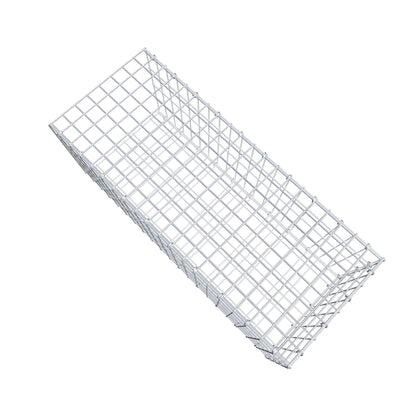 Mounted gabion type 2 100 cm x 40 cm x 40 cm, mesh size 5 cm x 10 cm, C-ring