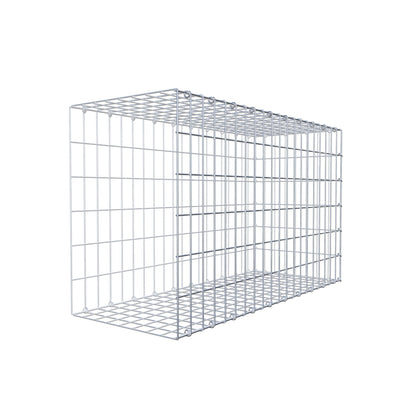 Gabião tipo 2 100 cm x 60 cm x 40 cm, malhagem 5 cm x 10 cm, anel C