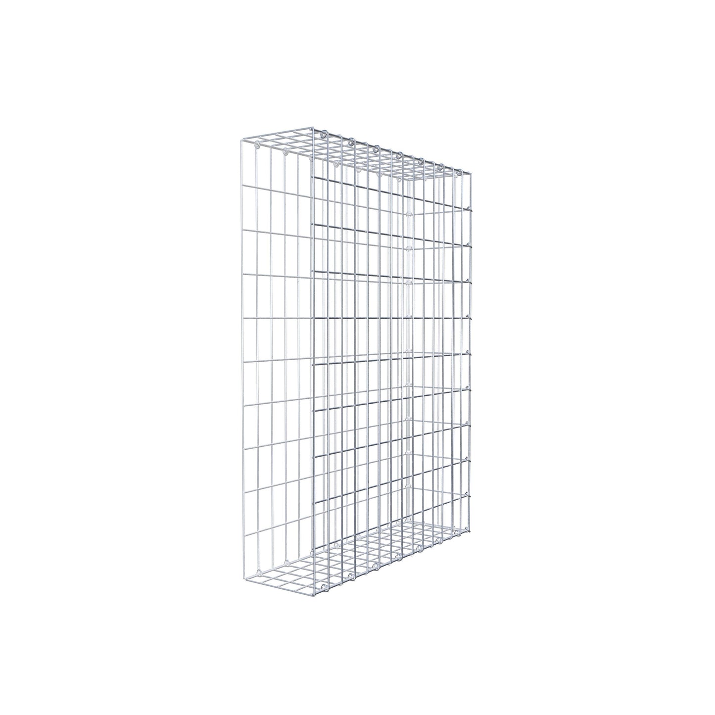 Gabião Tipo 2 100 cm x 70 cm x 20 cm, malhagem 5 cm x 10 cm, anel C