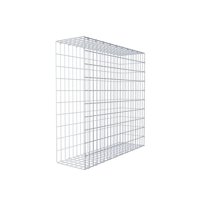 Gabbione aggiuntivo tipo 2 100 cm x 100 cm x 30 cm, maglia 5 cm x 10 cm, anello a C