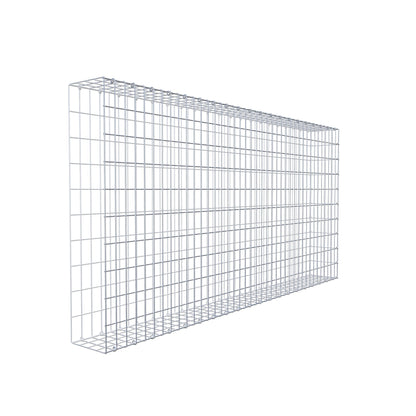 Monteret gabion type 2 200 cm x 100 cm x 20 cm, maskestørrelse 5 cm x 10 cm, C-ring