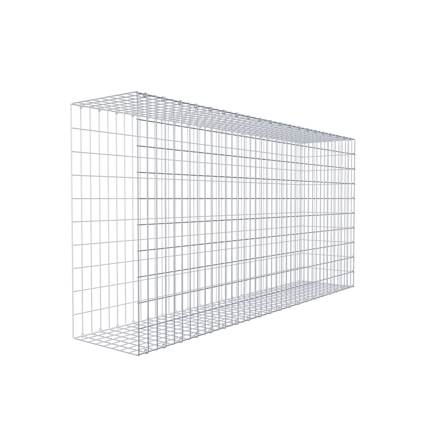 Anbaugabione Typ 2 200 cm x 100 cm x 40 cm, Maschenweite 5 cm x 10 cm, C-Ring