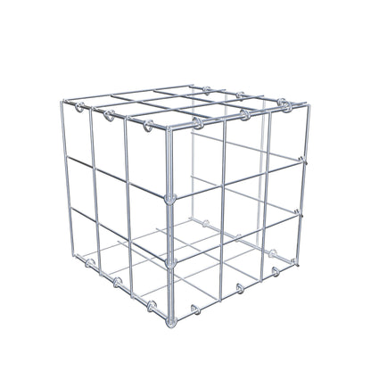 Fourche rapportée type 2 30 cm x 30 cm x 30 cm (L x H x P), maille 10 cm x 10 cm, anneau en C