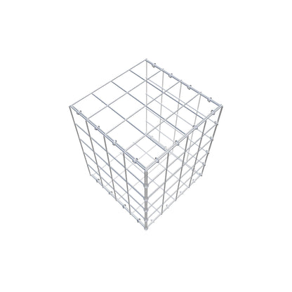 Fourche rapportée type 2 50 cm x 40 cm x 40 cm (L x H x P), mailles 10 cm x 10 cm, anneau C