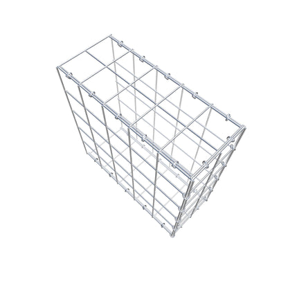Gabião Tipo 2 50 cm x 50 cm x 20 cm (C x A x P), malhagem 10 cm x 10 cm, anel C