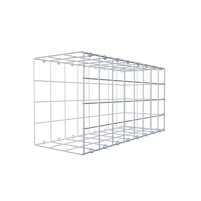 Fourche rapportée type 2 80 cm x 40 cm x 30 cm (L x H x P), mailles 10 cm x 10 cm, anneau C