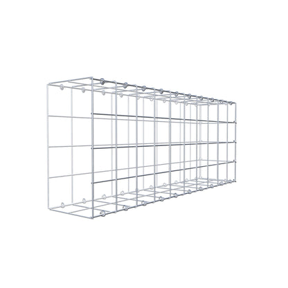 Type 2 oplegkorf 100 cm x 40 cm x 20 cm (L x H x D), maaswijdte 10 cm x 10 cm, C-ring