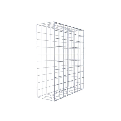 Anbaugabione Typ 2 100 cm x 80 cm x 30 cm (L x H x T), Maschenweite 10 cm x 10 cm, C-Ring