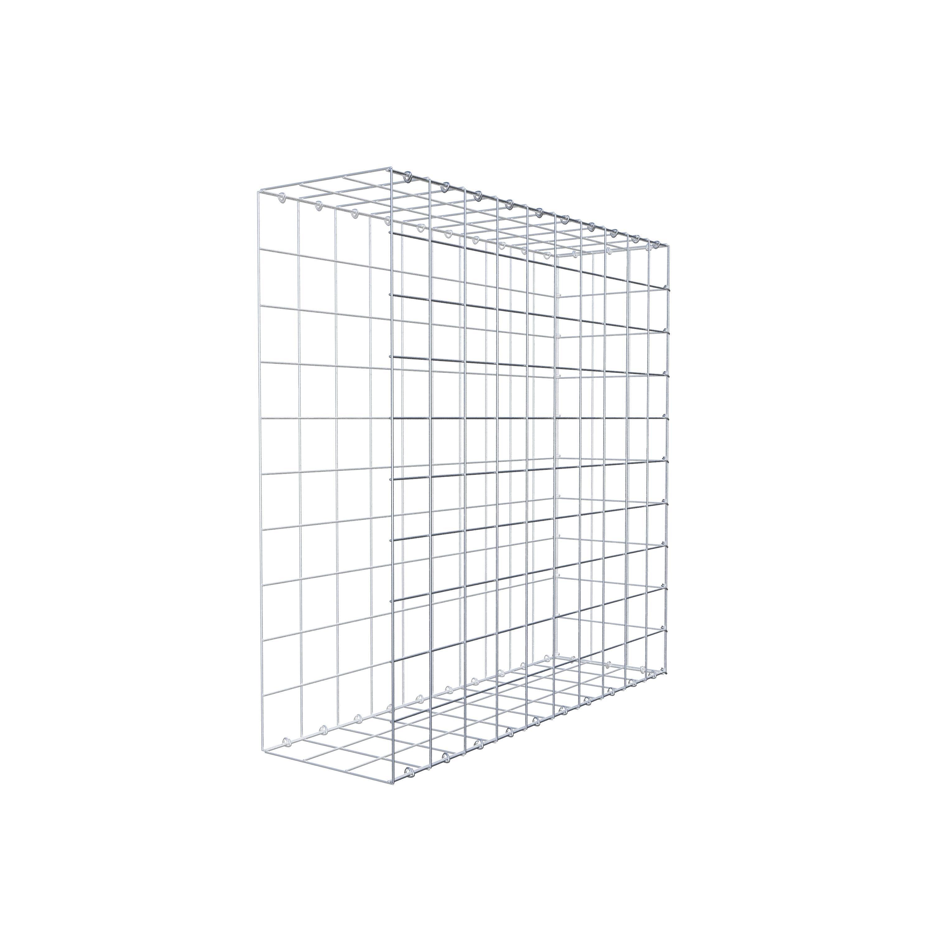 Fourche rapportée type 2 100 cm x 100 cm x 30 cm (L x H x P), mailles 10 cm x 10 cm, anneau C