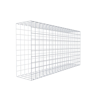 Mounted gabion type 2 200 cm x 100 cm x 40 cm (L x H x D), mesh size 10 cm x 10 cm, C-ring