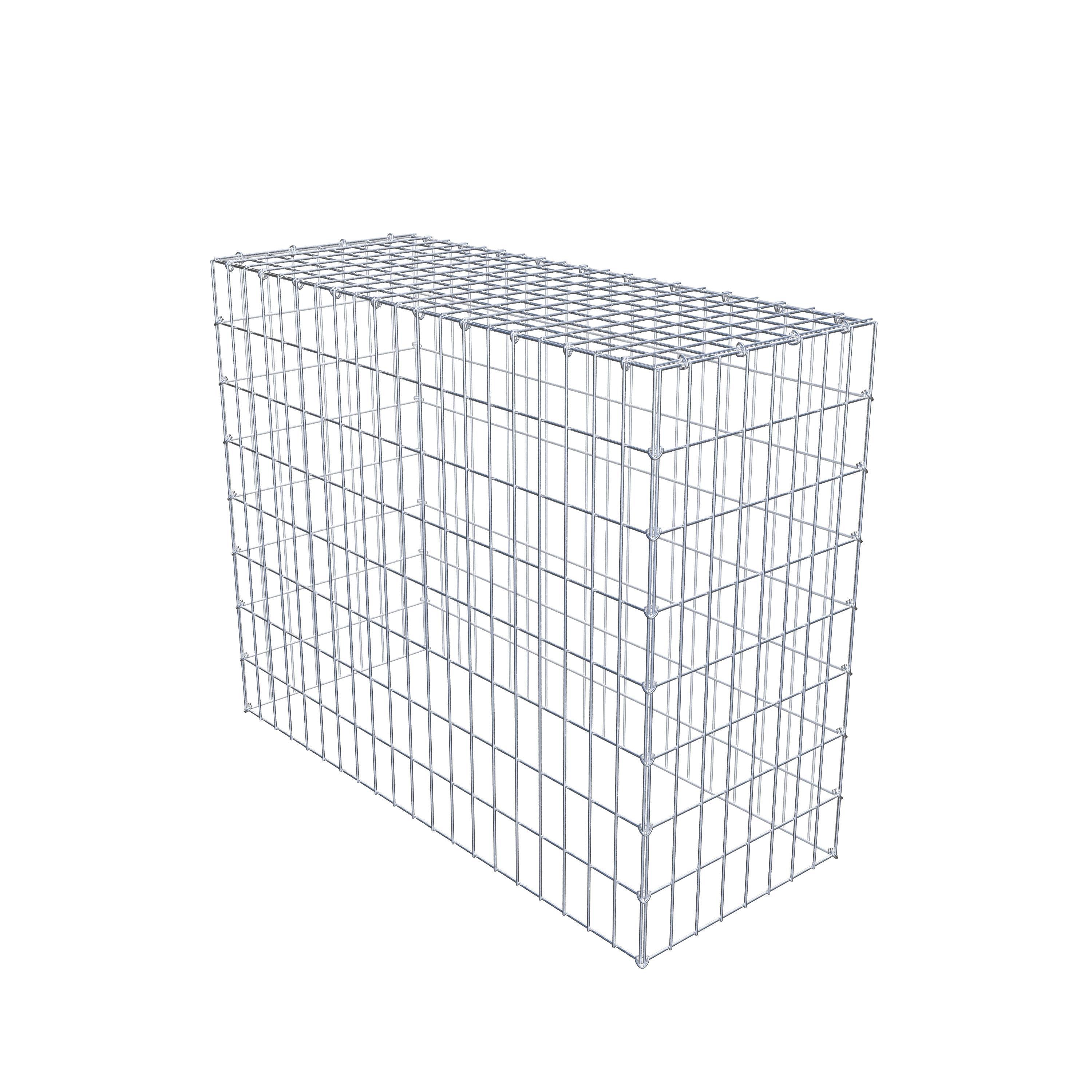 Fourche rapportée type 3 100 cm x 80 cm x 40 cm (L x H x P), mailles 5 cm x 10 cm, anneau C