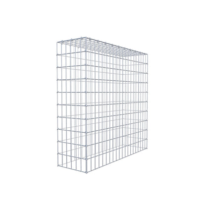 Monteret gabion type 3 100 cm x 100 cm x 30 cm (L x H x D), maskestørrelse 5 cm x 10 cm, C-ring