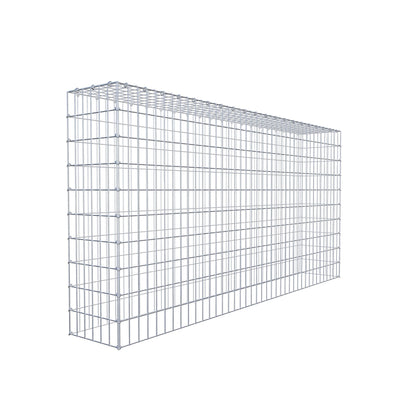 Mounted gabion type 3 200 cm x 100 cm x 30 cm (L x H x D), mesh size 5 cm x 10 cm, C-ring