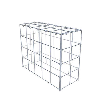 Monteret gabion type 3 50 cm x 40 cm x 20 cm (L x H x D), maskestørrelse 10 cm x 10 cm, C-ring