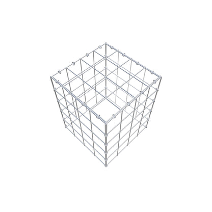 Pile aggiuntivo tipo 3 50 cm x 40 cm x 40 cm (L x H x P), maglia 10 cm x 10 cm, anello a C