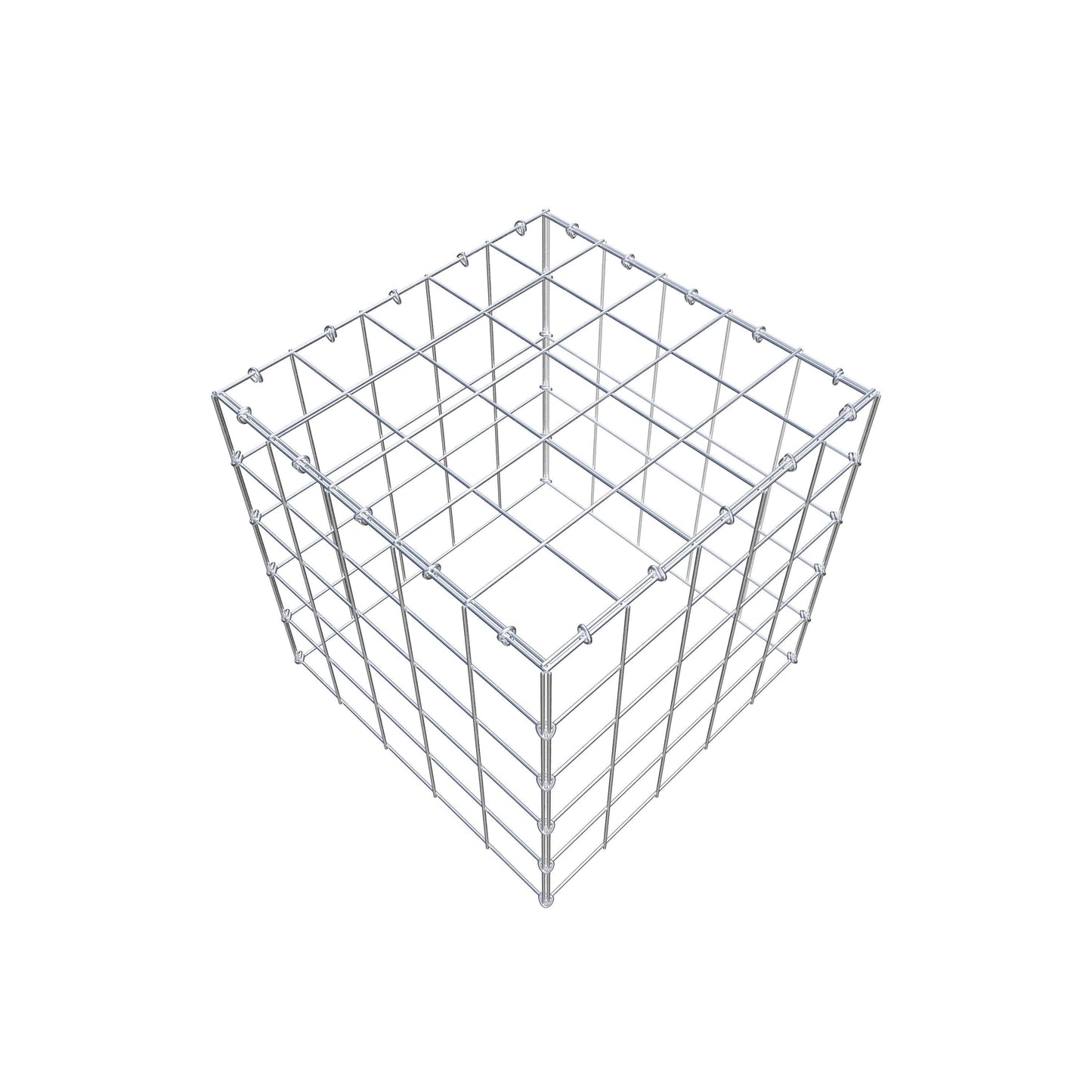 Fourche rapportée type 3 50 cm x 50 cm x 50 cm (L x H x P), mailles 10 cm x 10 cm, anneau C