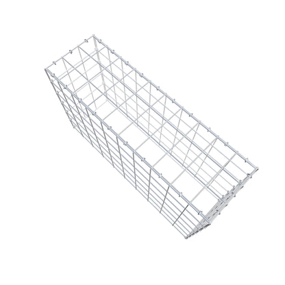 Monteret gabion type 3 100 cm x 60 cm x 30 cm (L x H x D), maskestørrelse 10 cm x 10 cm, C-ring