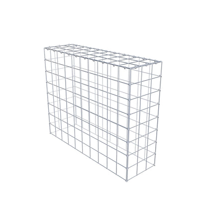 Anbaugabione Typ 3 100 cm x 80 cm x 30 cm (L x H x T), Maschenweite 10 cm x 10 cm, C-Ring