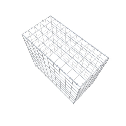 Mounted gabion type 3 100 cm x 90 cm x 50 cm (L x H x D), mesh size 10 cm x 10 cm, C-ring