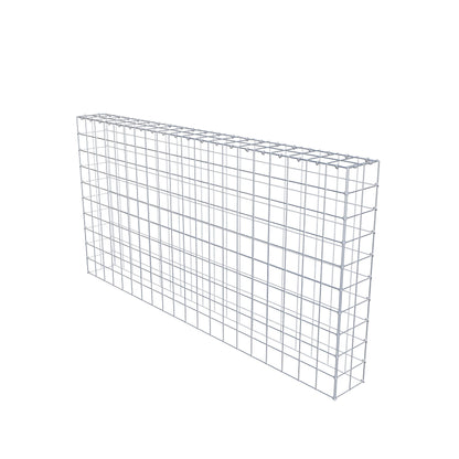 Mounted gabion type 3 200 cm x 100 cm x 20 cm (L x H x D), mesh size 10 cm x 10 cm, C-ring