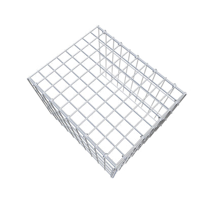 Extra gabion typ 4 50 cm x 40 cm x 40 cm (L x H x D), maskstorlek 5 cm x 10 cm, C-ring