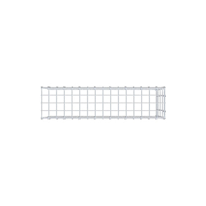 Pile aggiuntivo tipo 4 80 cm x 40 cm x 20 cm (L x H x P), maglia 5 cm x 10 cm, anello a C