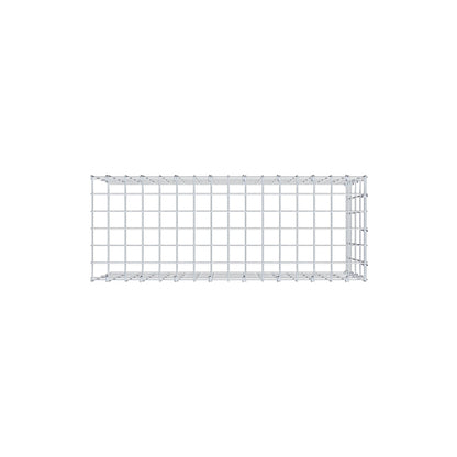 Toegevoegde pool type 4 80 cm x 40 cm x 30 cm (L x H x D), maaswijdte 5 cm x 10 cm, C-ring