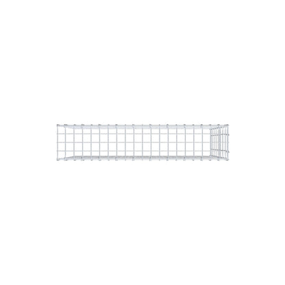Anbaugabione Typ 4 100 cm x 80 cm x 20 cm (L x H x T), Maschenweite 5 cm x 10 cm, C-Ring