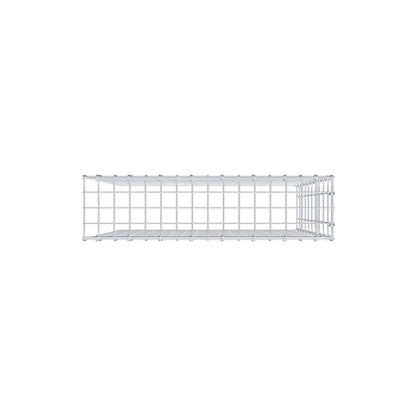 Anbaugabione Typ 4 100 cm x 80 cm x 20 cm (L x H x T), Maschenweite 5 cm x 10 cm, C-Ring