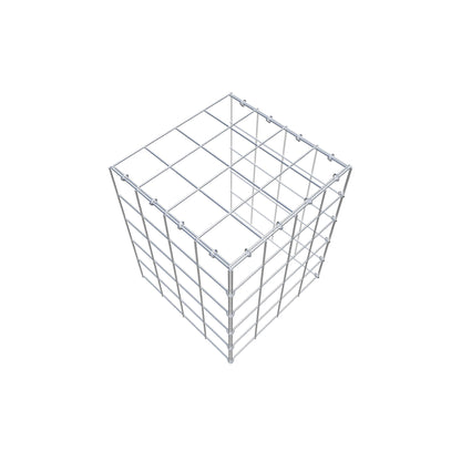 Gavión adicional tipo 4 50 cm x 40 cm x 40 cm (L x A x P), malla 10 cm x 10 cm, anillo en C