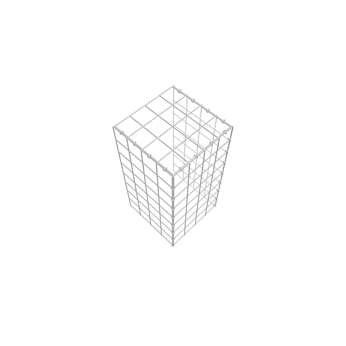 Tilläggspåle typ 4 80 cm x 40 cm x 40 cm (L x H x D), maskstorlek 10 cm x 10 cm, C-ring